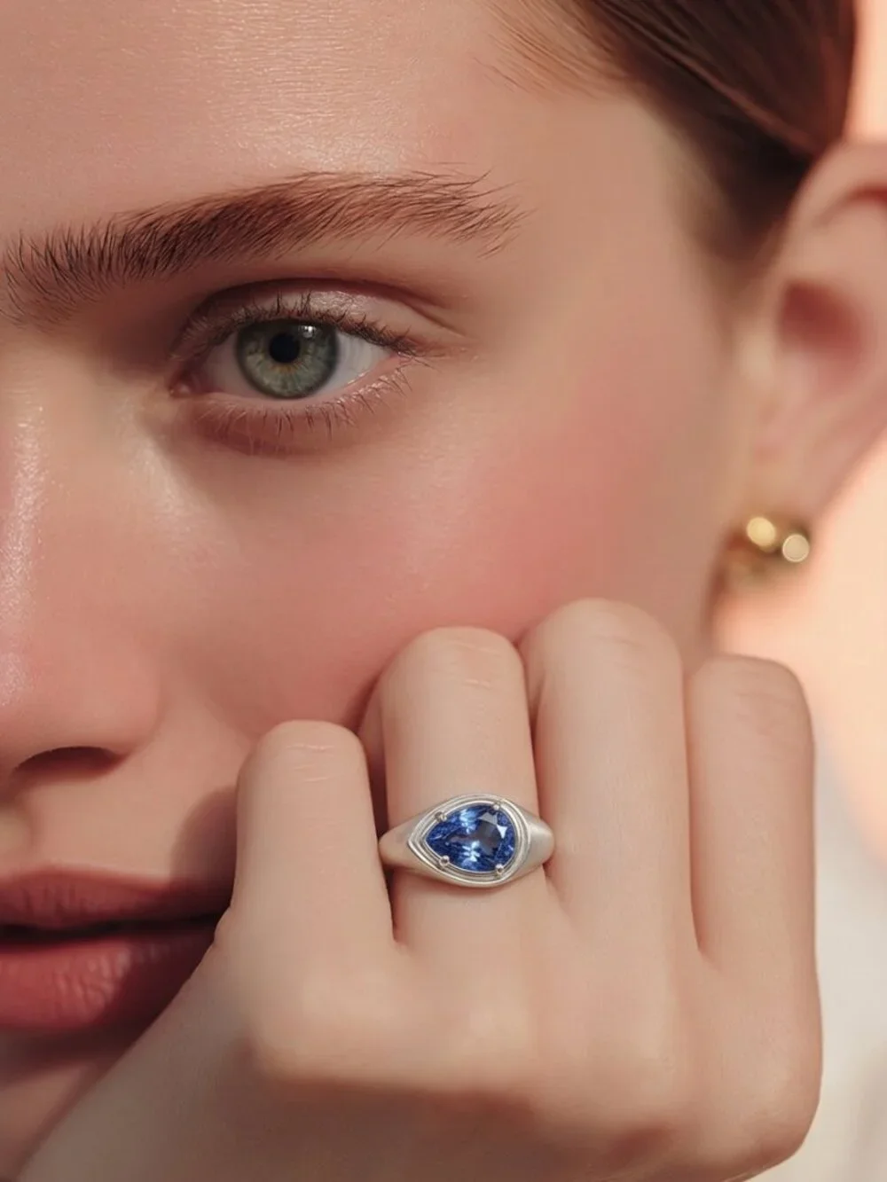 Natural Sapphire Ring Size 7 14k Gold 4.5 Carats Certified $5,950 604453